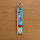 Embroidery Keychain - Pomeranian