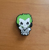 Crocs Charm - Beetlejuice - Head With Wild Green Hair