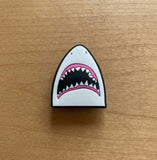 Crocs Charm - None - Shark Head With Pink Gums