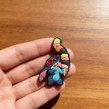 Crocs Charm - Lilo & Stitch - Stitch With Ice Cream Tall Rainbow Cone Sunglasses