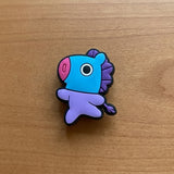 Crocs Charm - BT21 (BTS) - Mang The Blue And Purple Horse