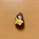 Crocs Charm - Disney Princess - Belle In Yellow Ball Gown