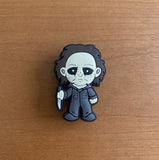 Crocs Charm - Halloween - Michael Myers White Mask With Knife