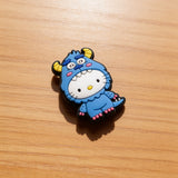Crocs Charm - Hello Kitty - In Blue Monster Costume