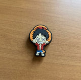 Crocs Charm - One Piece - Monkey D. Luffy Fists Up Hat Back