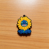 Shoe Charm - Lilo & Stitch - Stitch With Sunflower