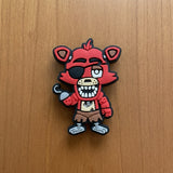 Shoe Charm - Five Nights at Freddy's - Foxy The Pirate Fox With Hook Hand
