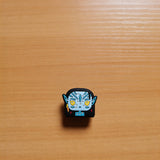 Crocs Charm - Avatar - Chibi Na'vi Head Yellow Eyes