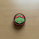 Crocs Charm - Teenage Mutant Ninja Turtles - Raphael Turtle Face With Red Mask