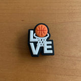 Crocs Charm - LOVE With Basketball Hoop