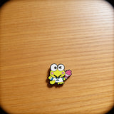 Crocs Charm - Sanrio - Keroppi In Sailor Outfit With Flowers