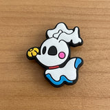 Crocs Charm - The Nightmare Before Christmas - Zero Ghost Dog Pink Cheek Blue Accents