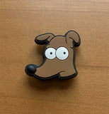 Shoe Charm - The Simpsons - Santa's Little Helper The Dog's Head