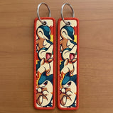 Embroidery Keychain - Pokémon - Cyndaquil