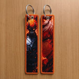 Embroidery Keychain - Jujutsu Kaisen - Sukuna (Demon & Human Forms)