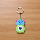 PVC Keychain - Monsters, Inc. - Mike Wazowski and Sulley Tsum Tsum