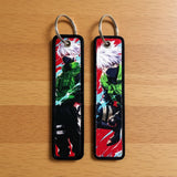 Embroidery Keychain - Naruto - Kakashi Hatake (Mask)