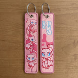 Embroidery Keychain - Pokémon - Mew (Pink)