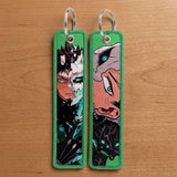 Embroidery Keychain - Kaiju No. 8 - Kafka Hibino