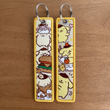 Embroidery Keychain - Sanrio - Pompompurin & Friends