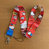 Lanyard - Hello Kitty - Hello Kitty and Friends Red