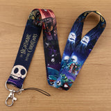 Lanyard - The Nightmare Before Christmas - Jack Skellington, Sally, Zero, Oogie Boogie, Lock, Shock, and Barrel
