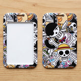 ID Card Badge Holder - One Piece - One Piece (Straw Hat Pirates and Trafalgar Law Jolly Rogers)