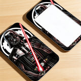 ID Card Badge Holder - Star Wars - Darth Vader Full Body Red Saber White Circle Emblem