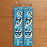 Embroidery Keychain - Pokemon - Vaporeon (Multiple Poses)
