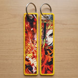 Embroidery Keychain - Demon Slayer - Rengoku Kyojuro
