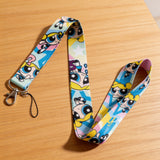 Lanyard - Powerpuff Girls - Bubbles, Blossom, and Buttercup with Stars