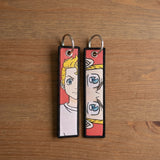 Embroidery Keychain - Tokyo Revengers - Takemichi Hanagaki (Face & Eyes)