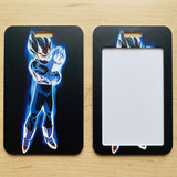 ID Card Badge Holder - Dragon Ball - Vegeta Ultra Ego Blue Aura Punch