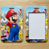 ID Card Badge Holder - Super Mario - Mario With Friends In Mushroom Kingdom