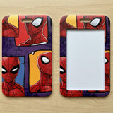 ID Card Badge Holder - Marvel - Spider-Man Comic Book Panels Red Purple