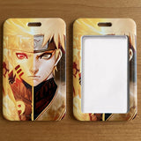 ID Card Badge Holder - Naruto - Uzumaki Sage Mode Split Face