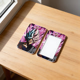 ID Card Badge Holder - Dragon Ball - Goku Black Super Saiyan Rose Blue