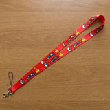 Lanyard - Pokémon - Poké Balls and Pikachu Red