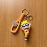 3D PVC Figure Keychain - Naruto - Uzumaki Chibi Figure (Style 2)