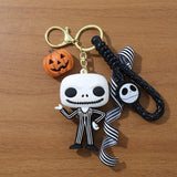 3D PVC Figure Keychain - The Nightmare Before Christmas - Jack Skellington