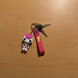 3D PVC Figure Keychain - Dragon Ball Z - Chibi Frieza First Form