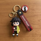 3D PVC Figure Keychain - Demon Slayer - Giyu Tomioka Chibi With Split Haori