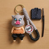 3D PVC Figure Keychain - Demon Slayer - Inosuke Hashibira Boar Mask Chibi