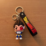 3D PVC Figure Keychain - Dragon Ball Z - Vegeta Scouter Armor Chibi