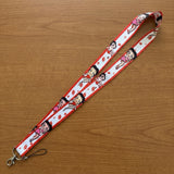 Lanyard - Betty Boop - Red Kiss Marks White