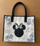 Backpack Purse - Disney - Minnie Mouse Black Canvas Tote Bag