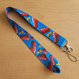 Lanyard - Cars - Lightning McQueen Blue Racing 95