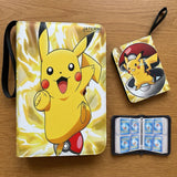 Card Binder - Pokémon - Pikachu Yellow Lightning (4-Pocket Zip)