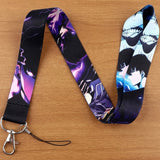 Lanyard - Solo Leveling - Sung Jinwoo Shadow Monarch and God Statue
