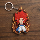 PVC Keychain - Dragon Ball - Gogeta Super Saiyan 4 (Red Jacket)
